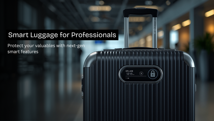 Smart Luggage for Business Professionals & Valuables Protection
