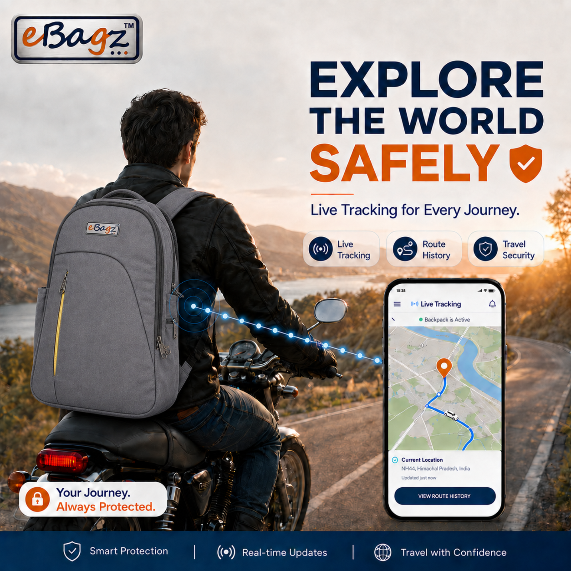 FindBuddy-I 40 Liter GPS Backpack