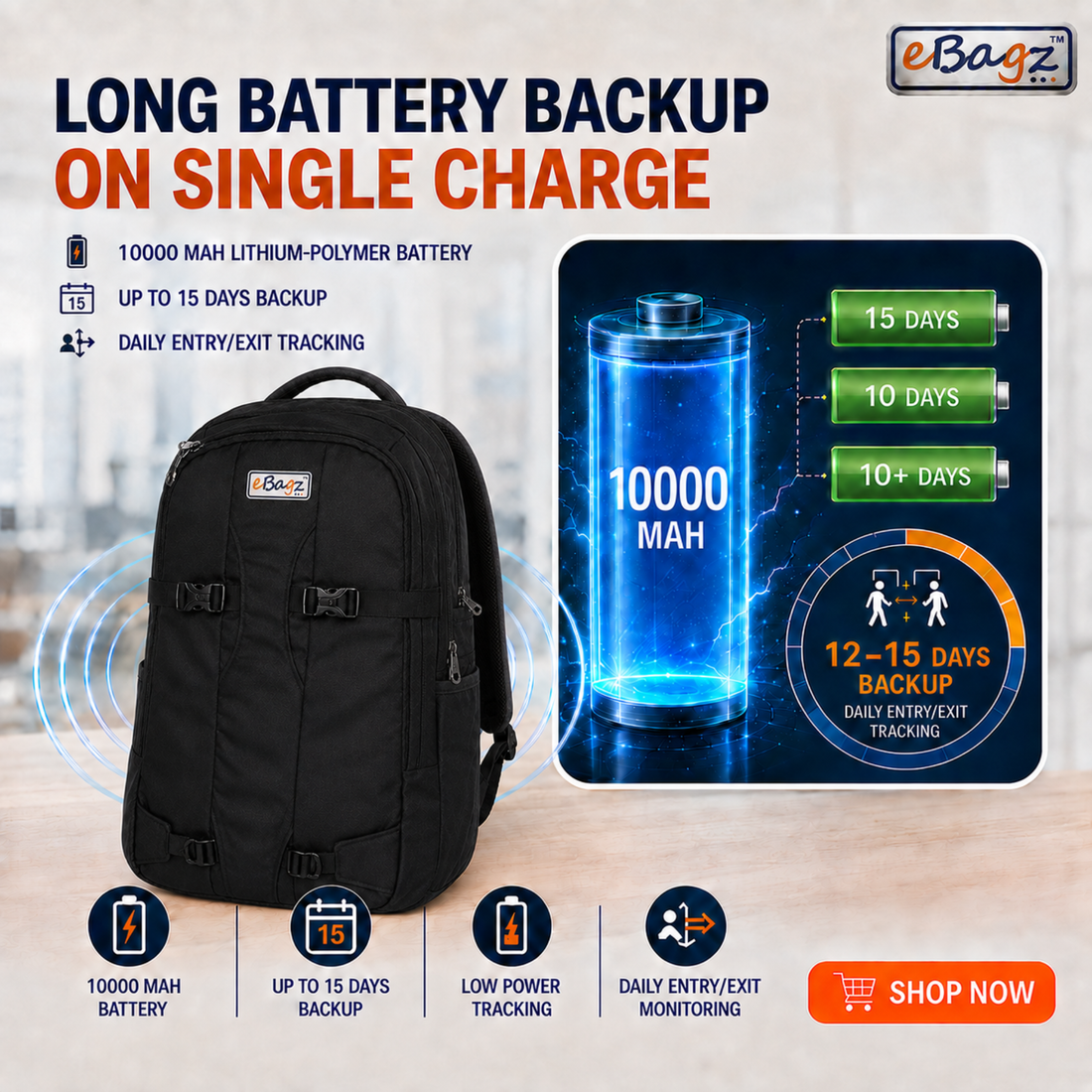 GeoConnect-I 45 Liter GPS Rucksack