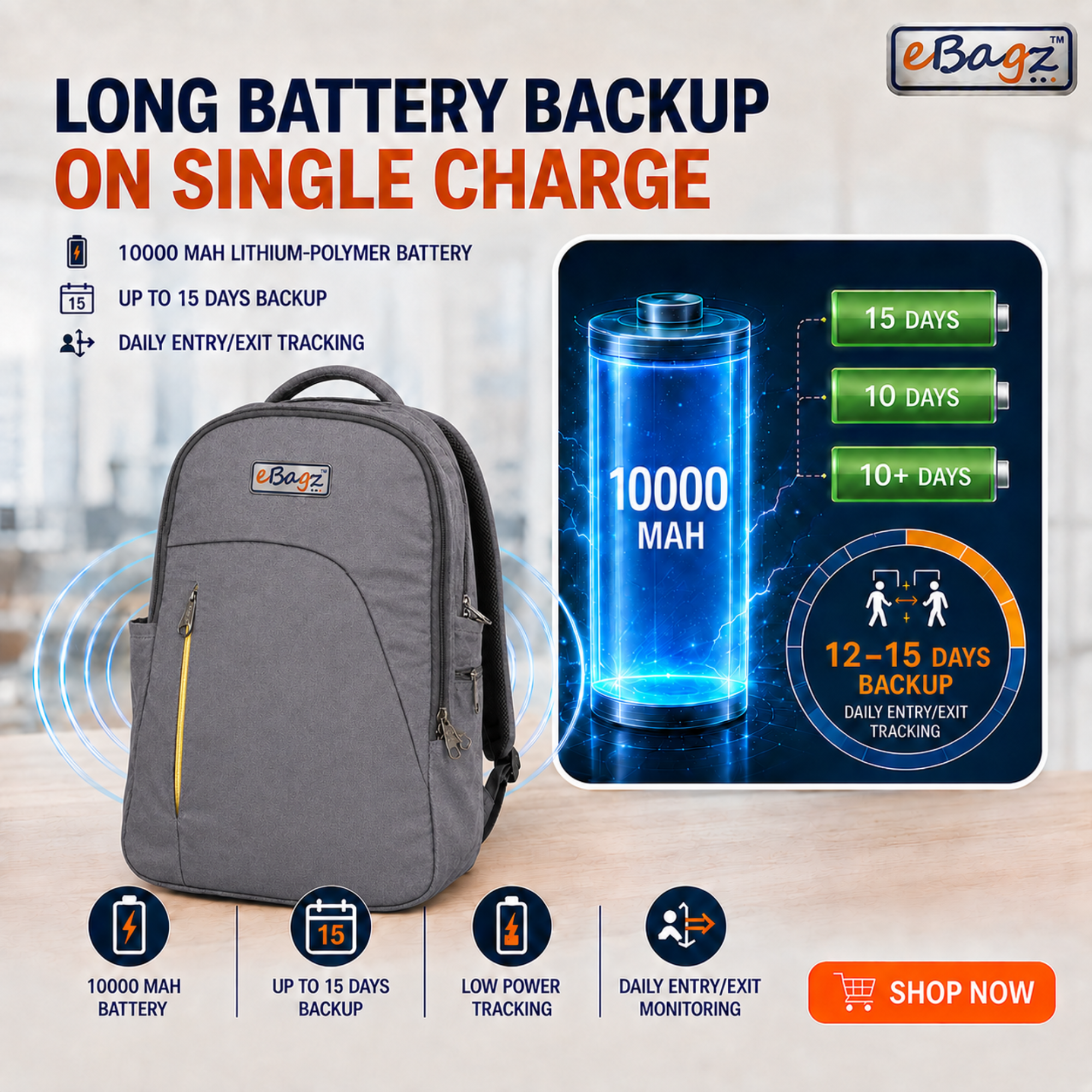 FindBuddy-I 40 Liter GPS Backpack