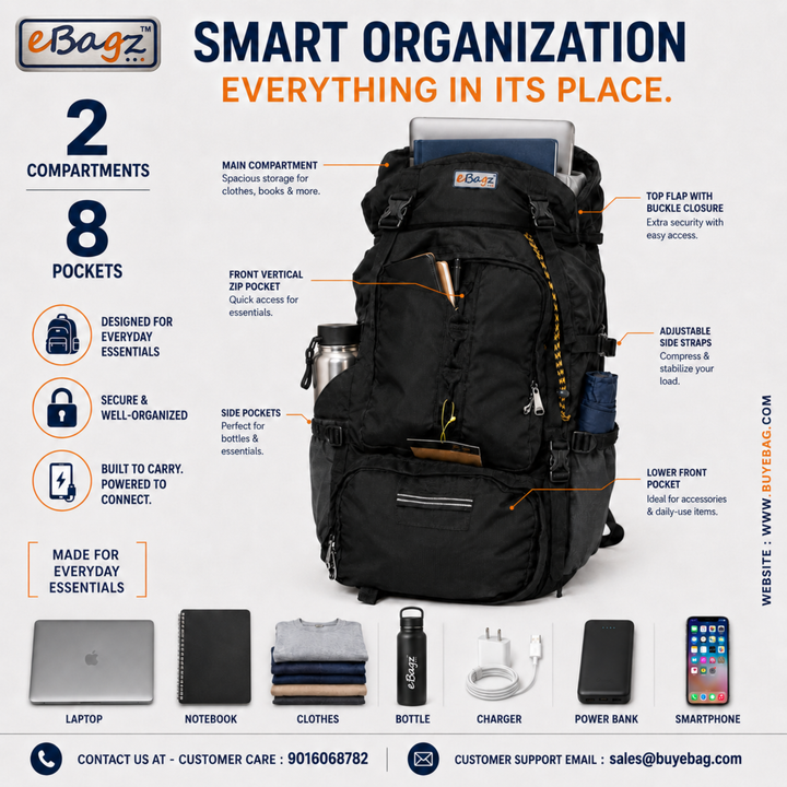 GeoGuard-I 60 Liter GPS Rucksack