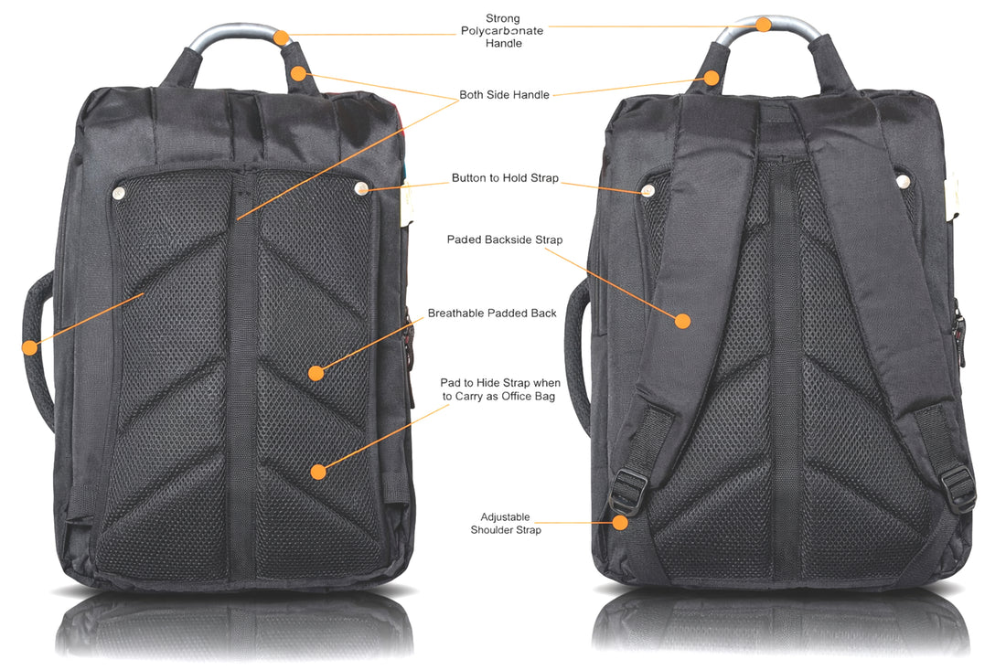 SafeCharge-V 20 Liter GPS+Voice Monitor + USB Charger Backpack