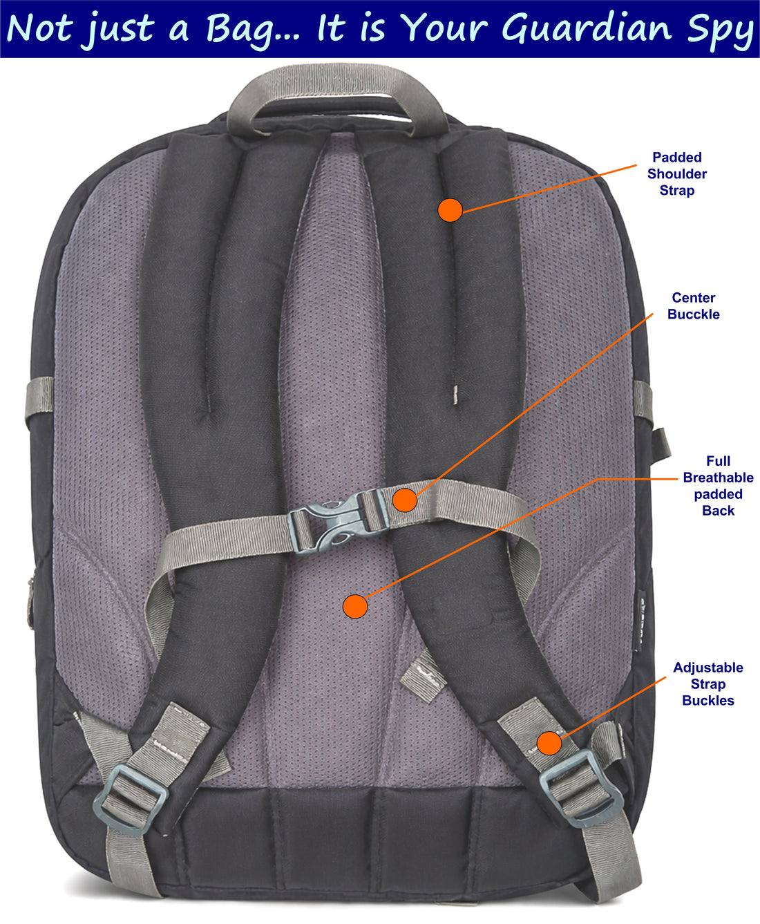 SecureMate-I 45 Liter GPS Backpack