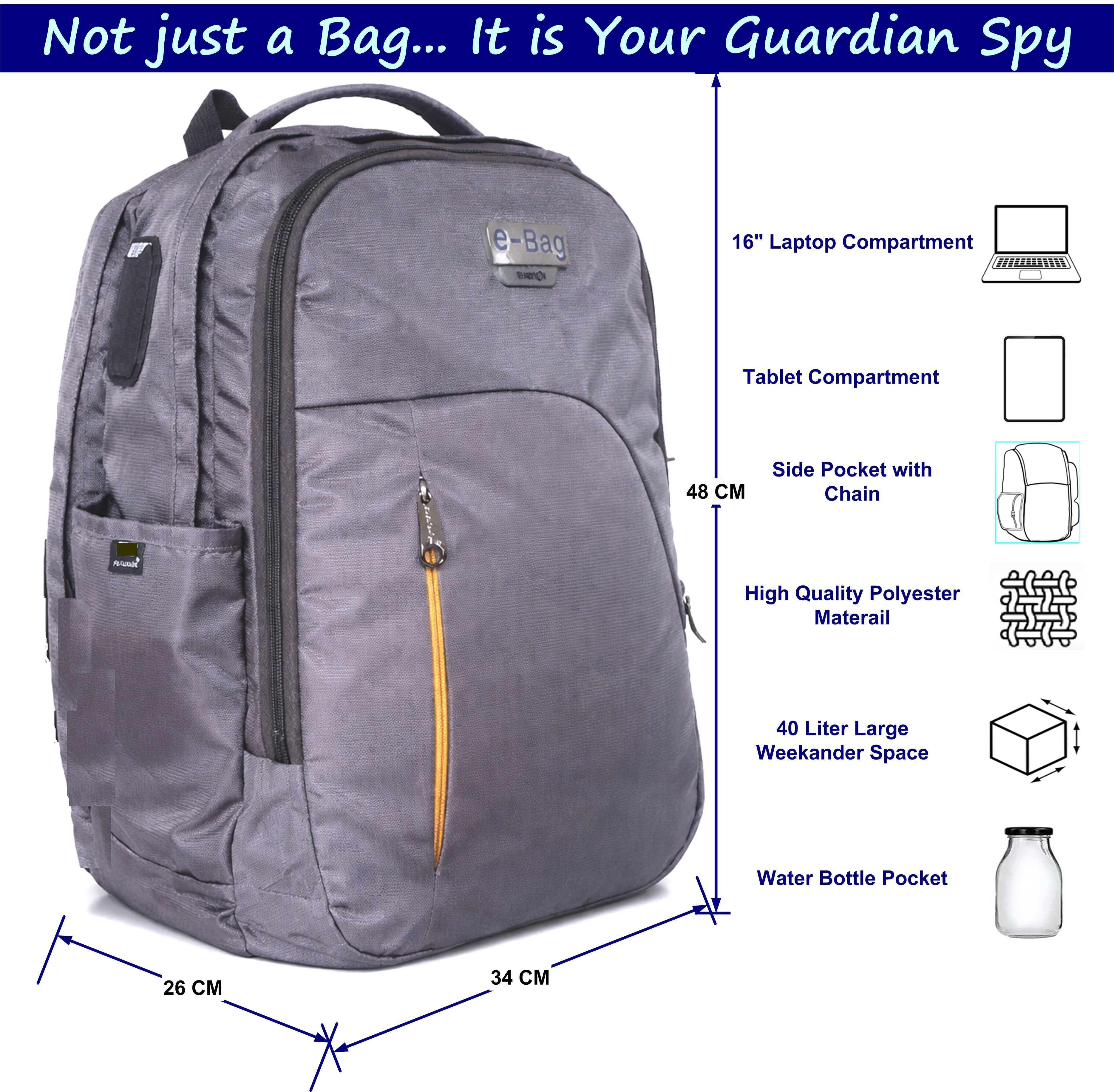 FindBuddy-I 40 Liter GPS Backpack