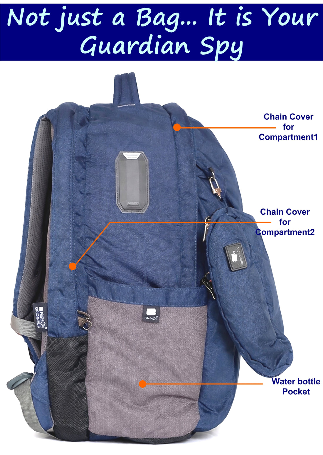 SmartBuddy-V 35 Liter GPS + Voice Monitor Backpack
