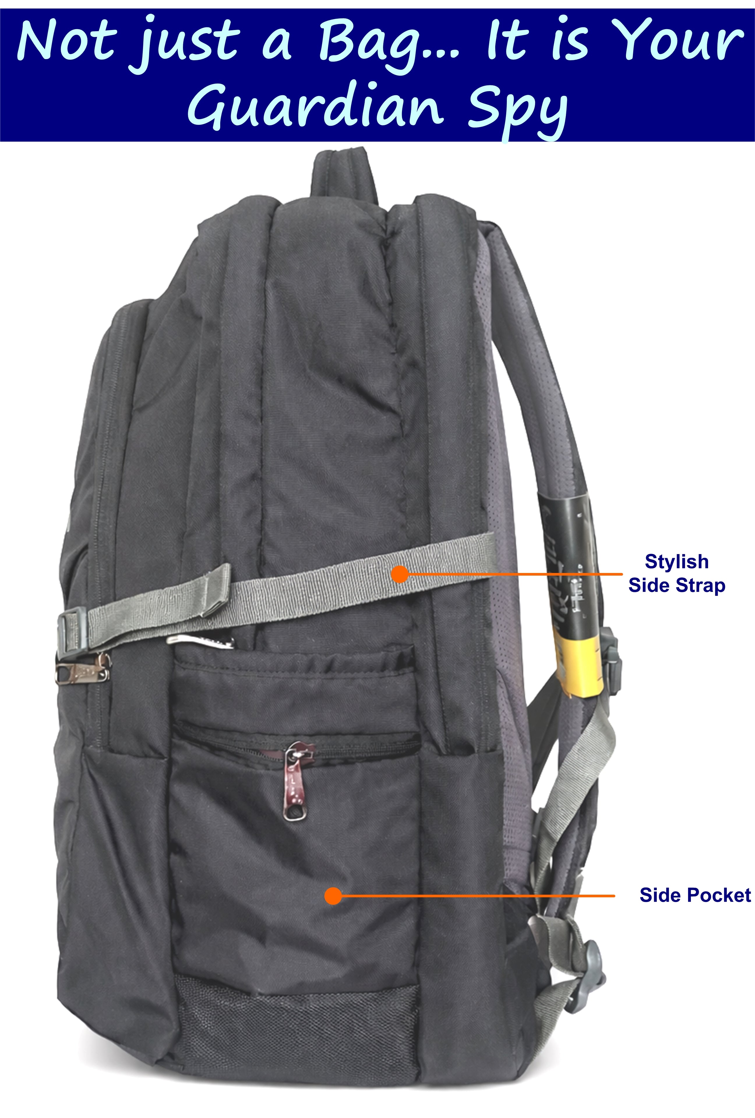 SecureMate-I 45 Liter GPS Backpack