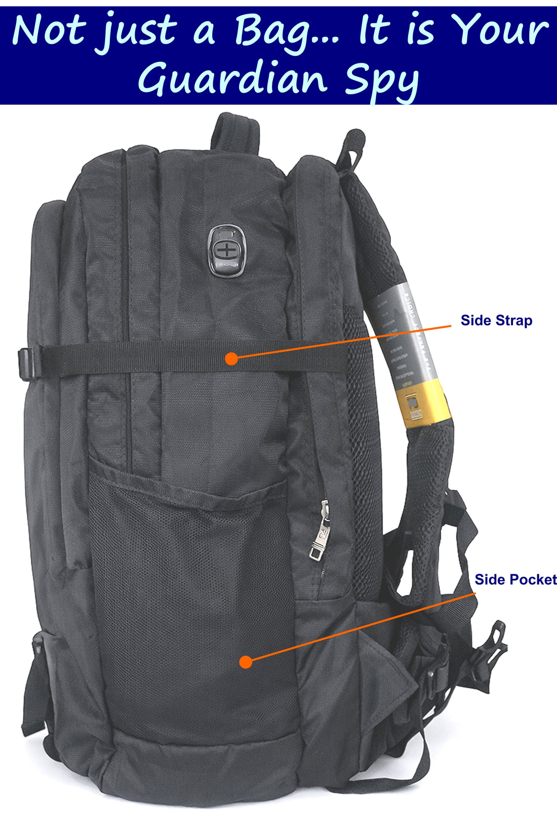 GeoConnect-V 45 Liter GPS + Voice Monitor Rucksack