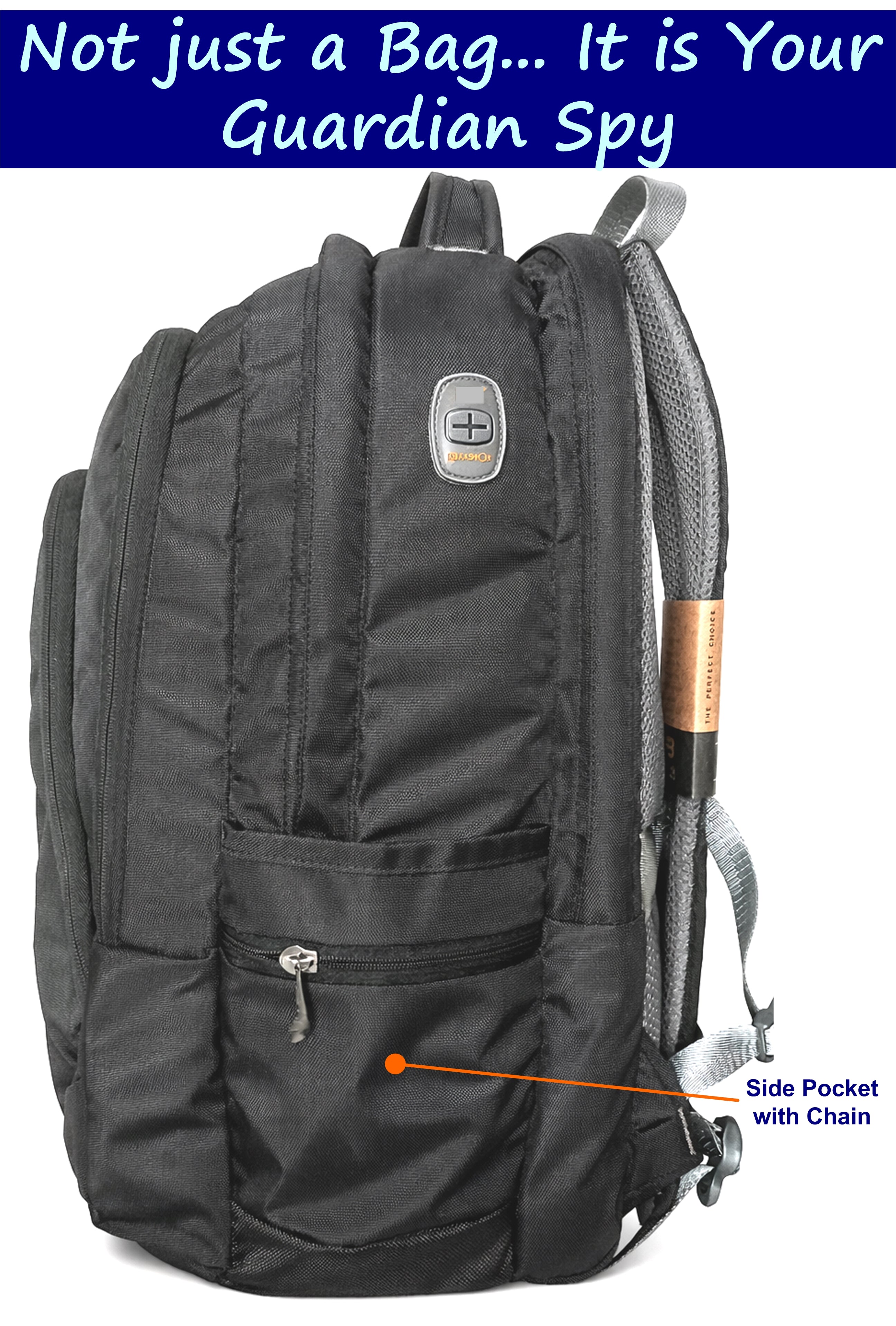 TrackMate-V 45 Liter GPS + Voice Monitor Backpack