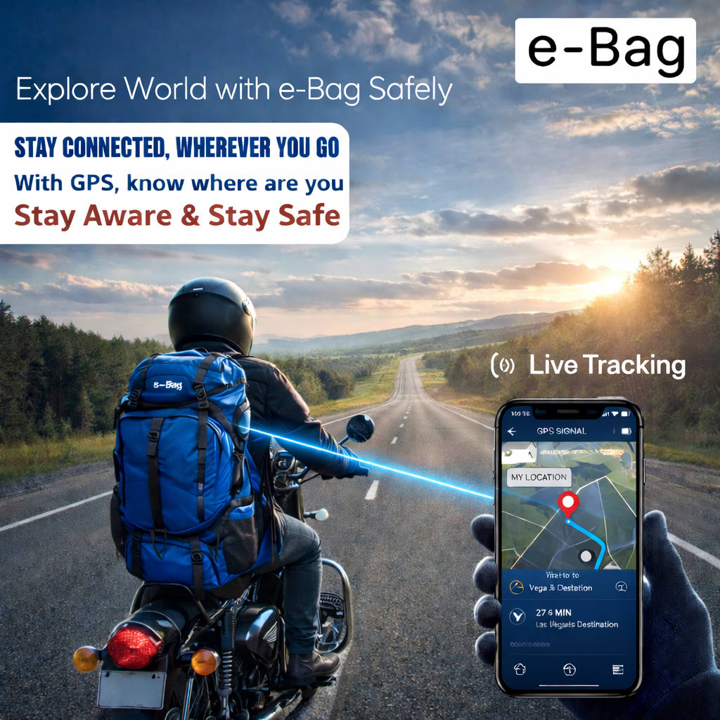 SecureMate-I 45 Liter GPS Backpack