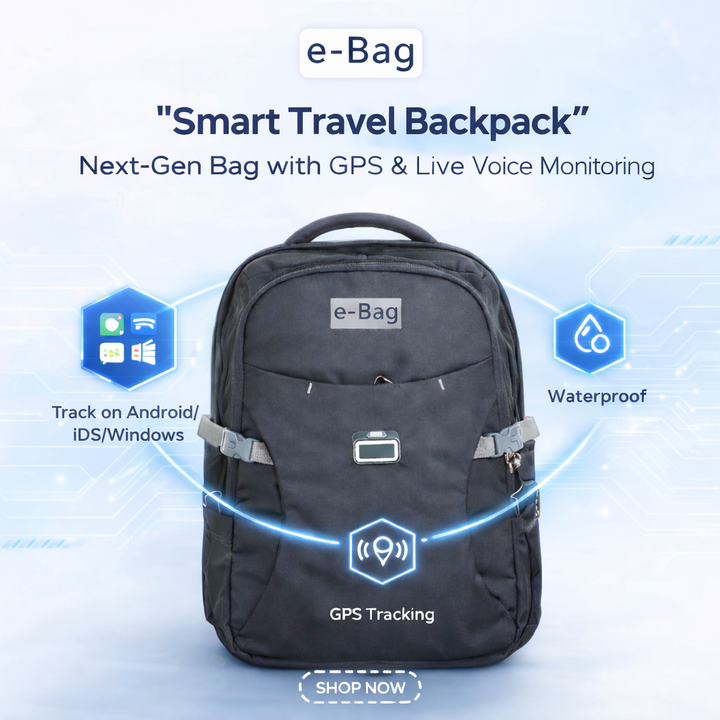 SecureMate-V 45 Liter GPS + Voice Monitor Backpack