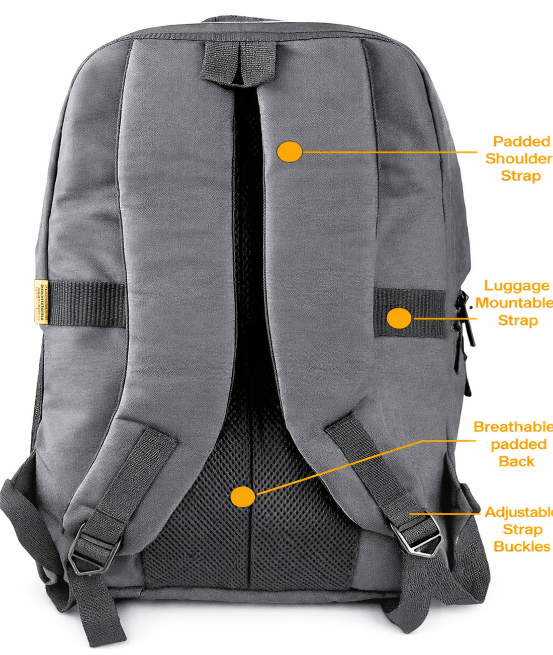 SafeMate-I 27 Liter Grey GPS Backpack