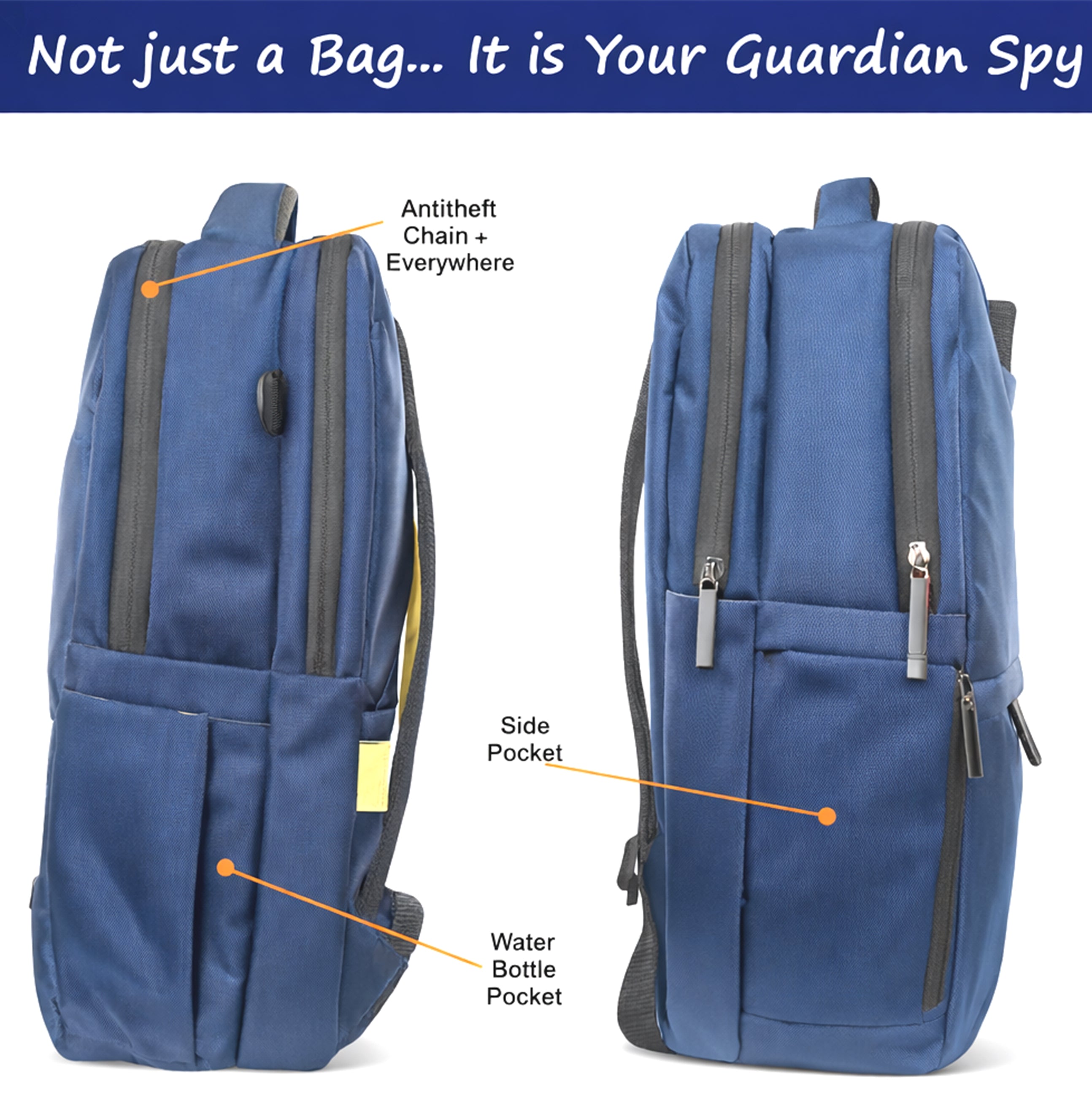 Backpack Safeyo - I Blue