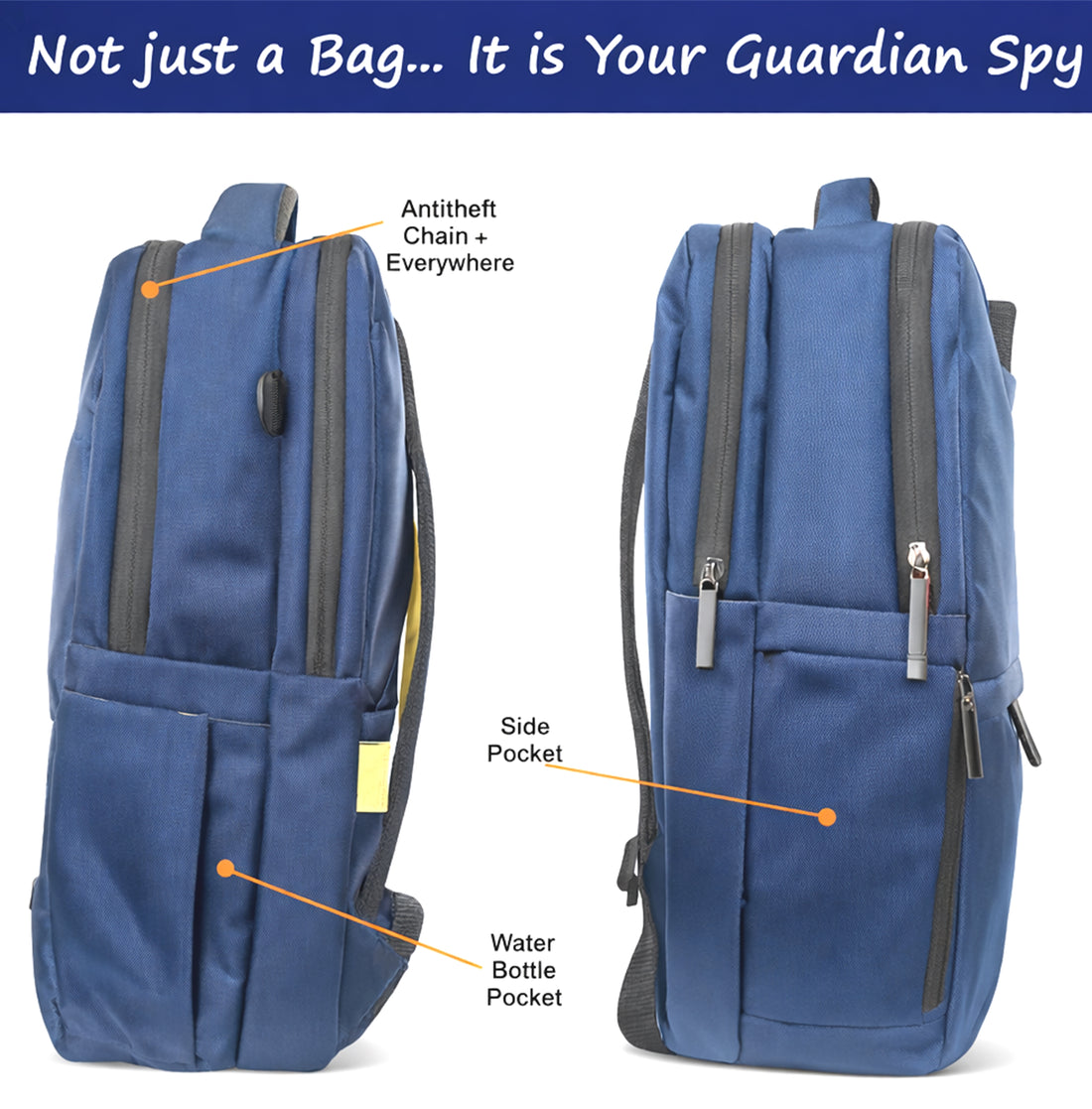 Backpack Safeyo - V Blue