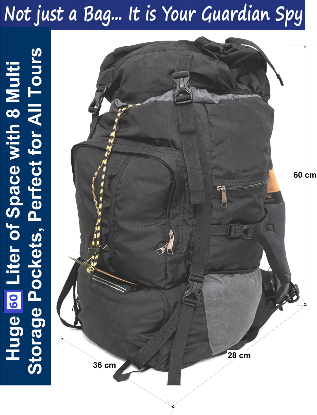 GeoGuard-I 60 Liter GPS Rucksack