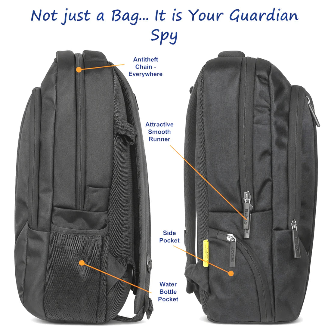 SafeGo-I 22 Liter GPS Backpack