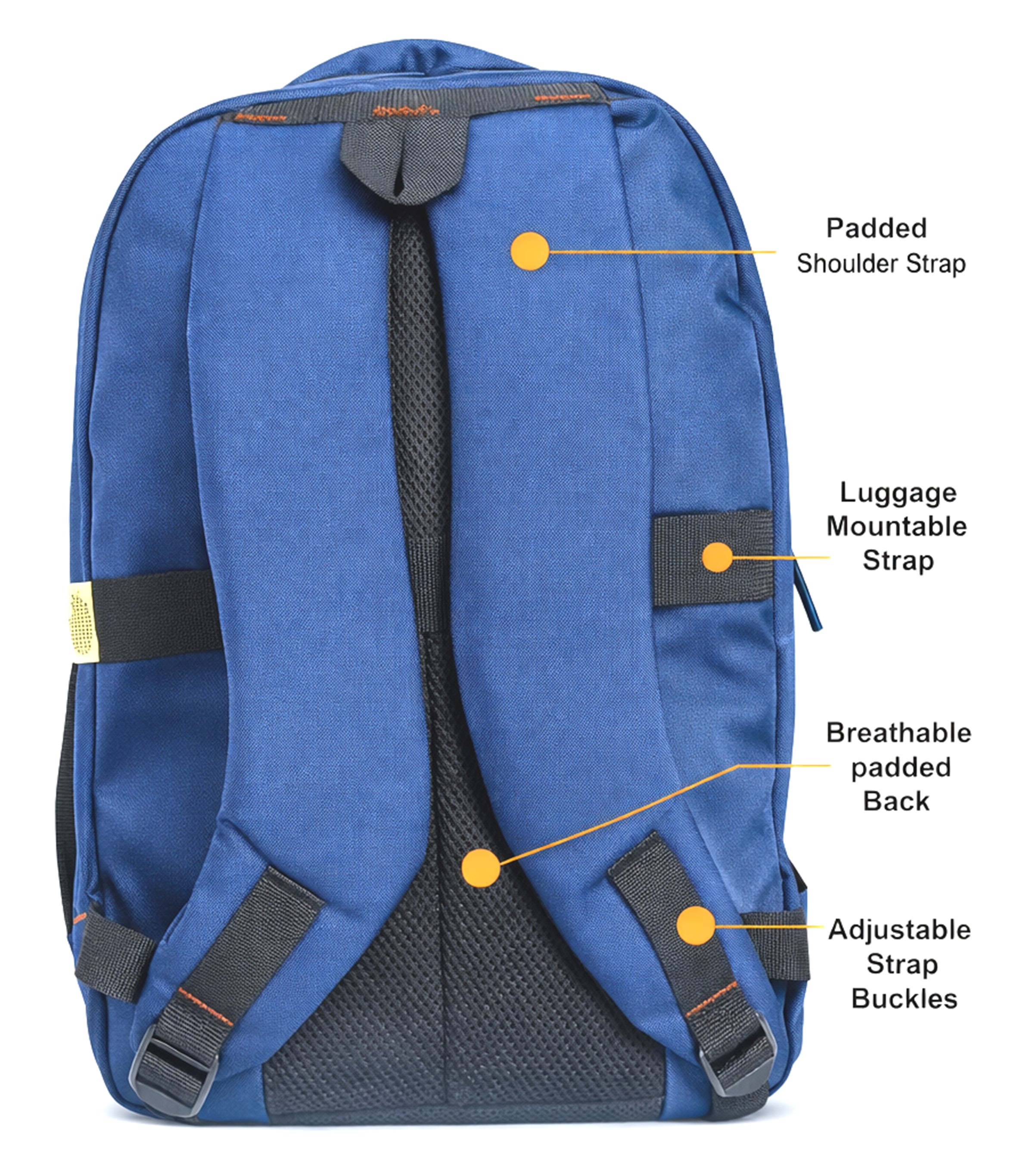 SafeMate-I 27 Liter Blue GPS Backpack