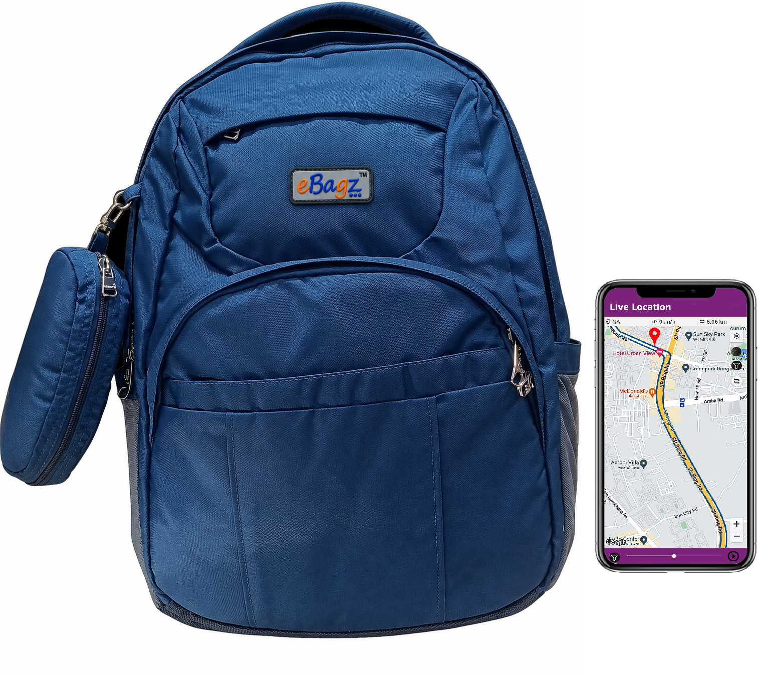 SmartBuddy-V 35 Liter GPS + Voice Monitor Backpack